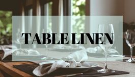 Logo for the brand Table Linen